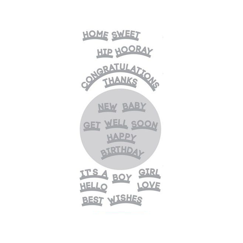 Craft emotions Stans tekst cirkels various engels