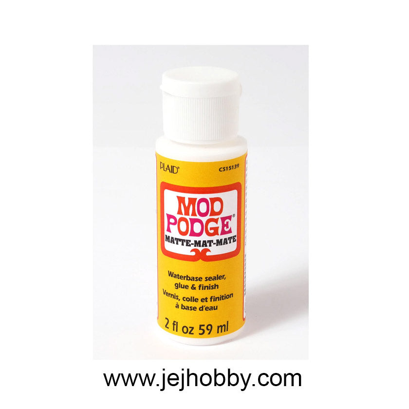 3113-096, mod podge mat, 59 ml, Plaid, jej hobby