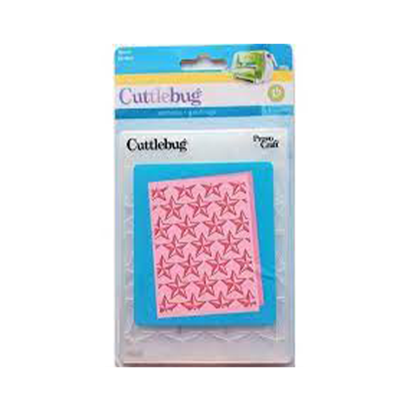 Cuttlebug embossing folder A2 Stars