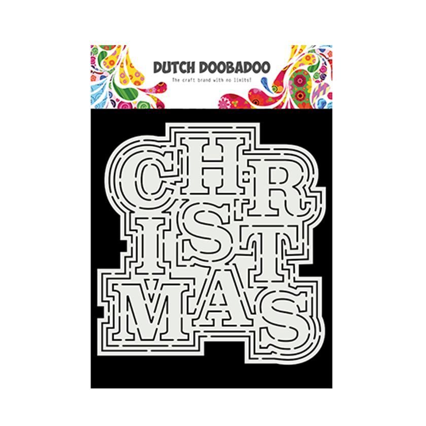 Dutch doobadoo card art christmas A5
