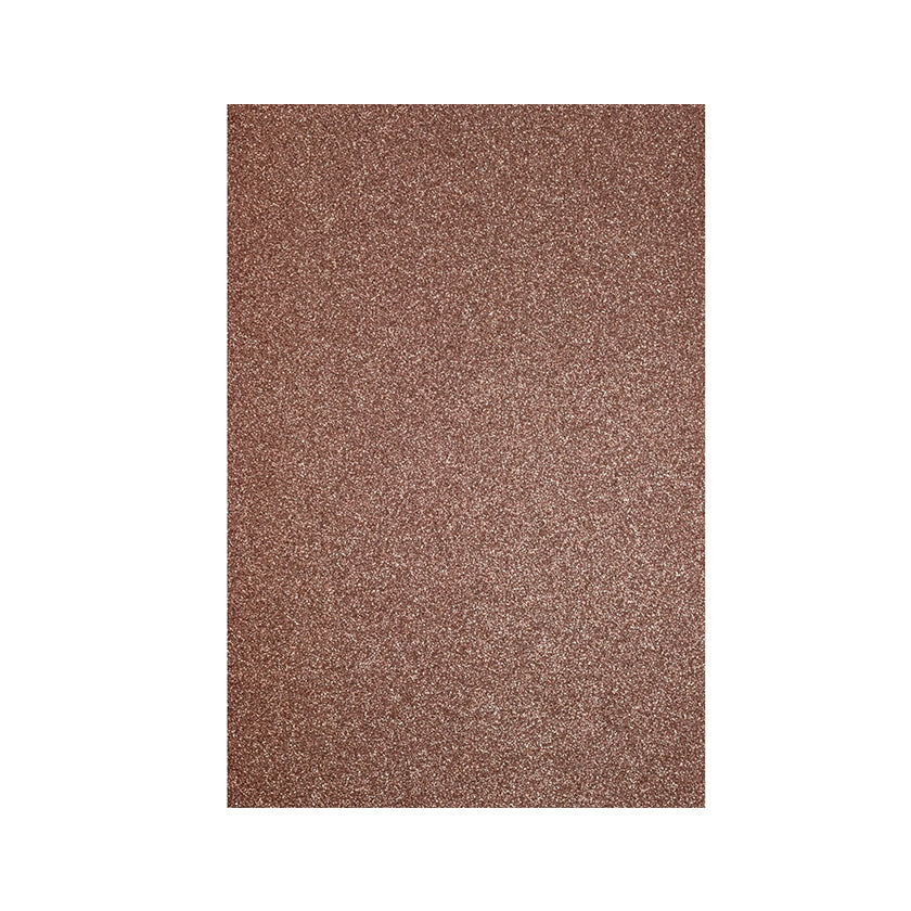 800207-018 florence, glitterpapier bruin, jej hobby
