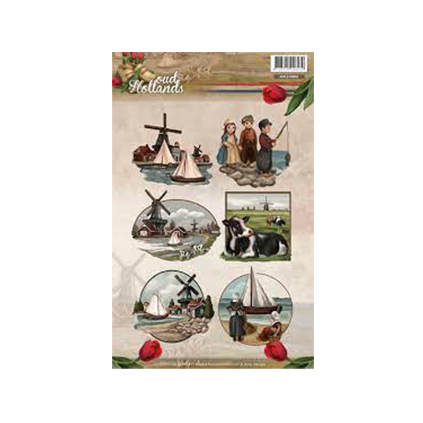 Clear stamps Amy design Oud Hollands