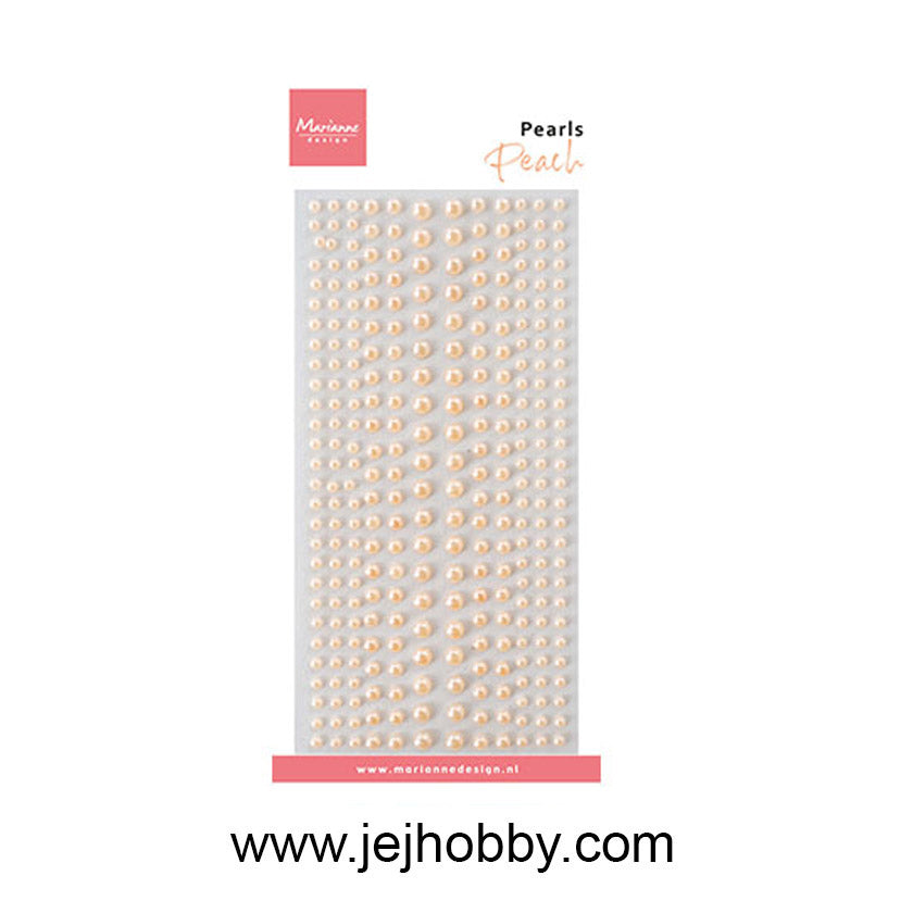 CA3204, Pearls peach, Marianne design, jej hobby