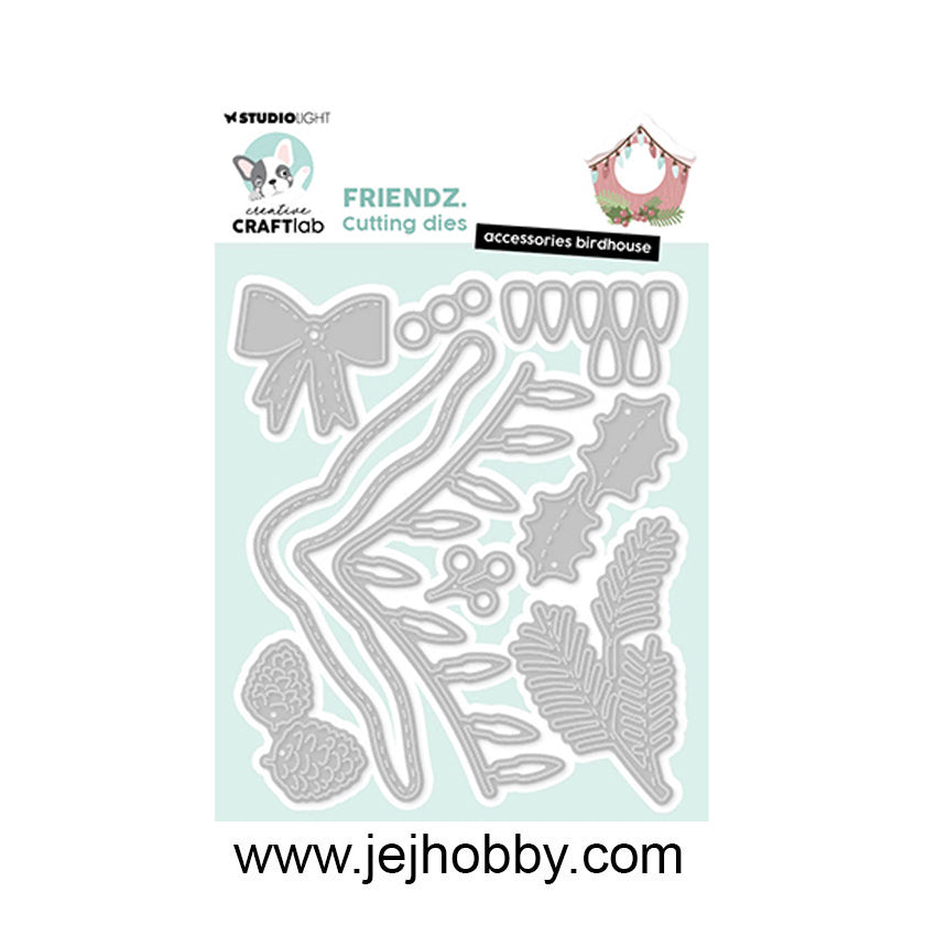 CCL-FR-CD1042, Accessoiries birdhouse, Studio Light Friends, jej hobby