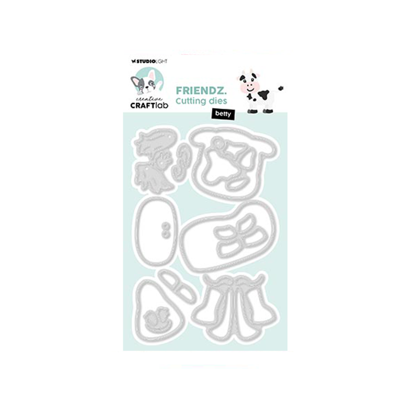CCL-FR-CD774, Studio Light, Cutting Die, Betty, jej hobby