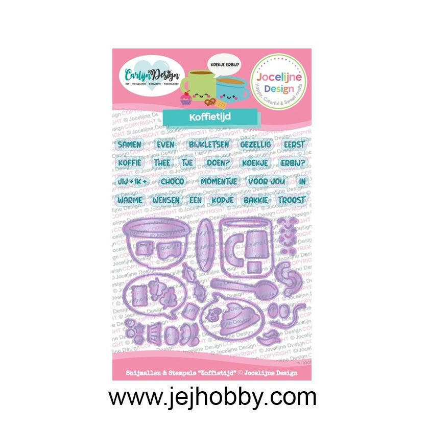 CDJD-0063, Koffietijd, Carlijn design, jej hobby