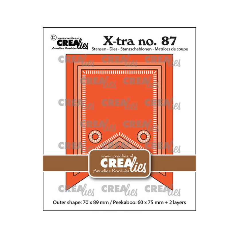 CLXtra87 Crealies, No.87 Kiekeboe Vaandel, jej hobby