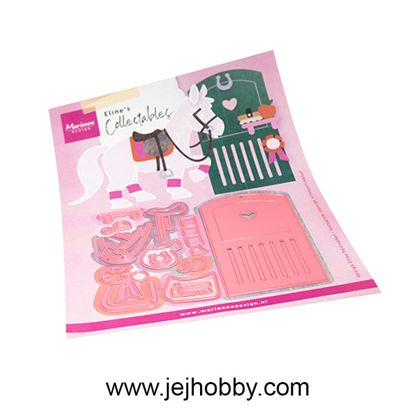 COL1569, Eline's Horses accessories, Marianne design, collectables, jej hobby