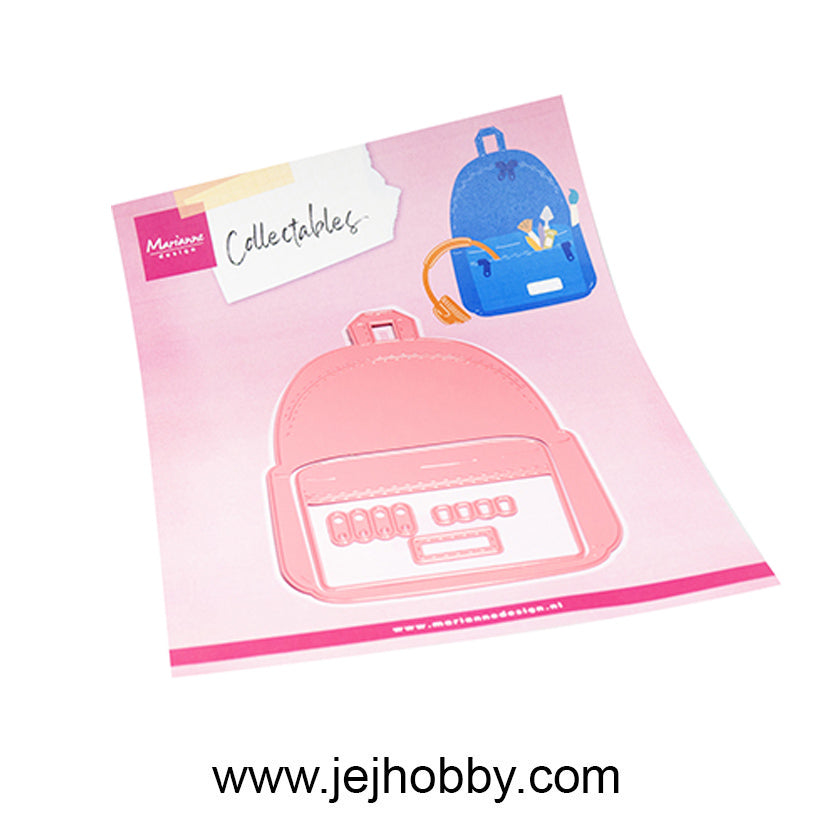 COL1575, Backpack, Collectable, Marianne design, jej hobby