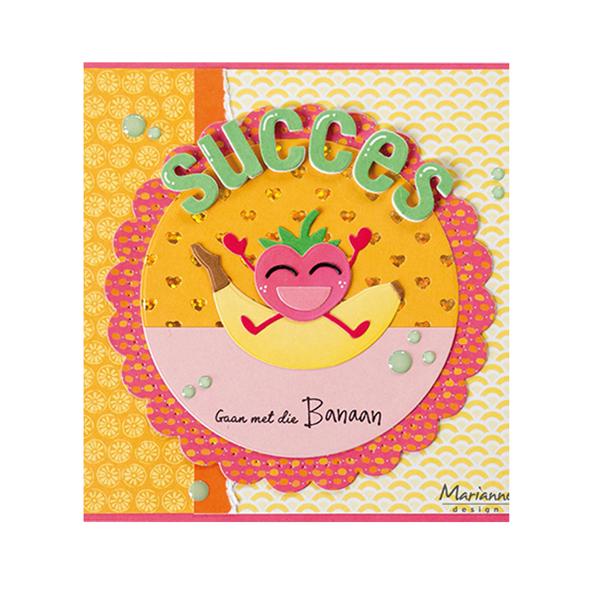 CR1661 Marianne Design Craftable, Hot foil Hearts