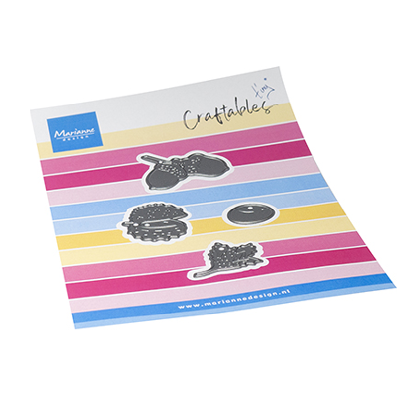 CR1665, Marianne Design, Craftable, Tiny's acorn chestnut, jej hobby