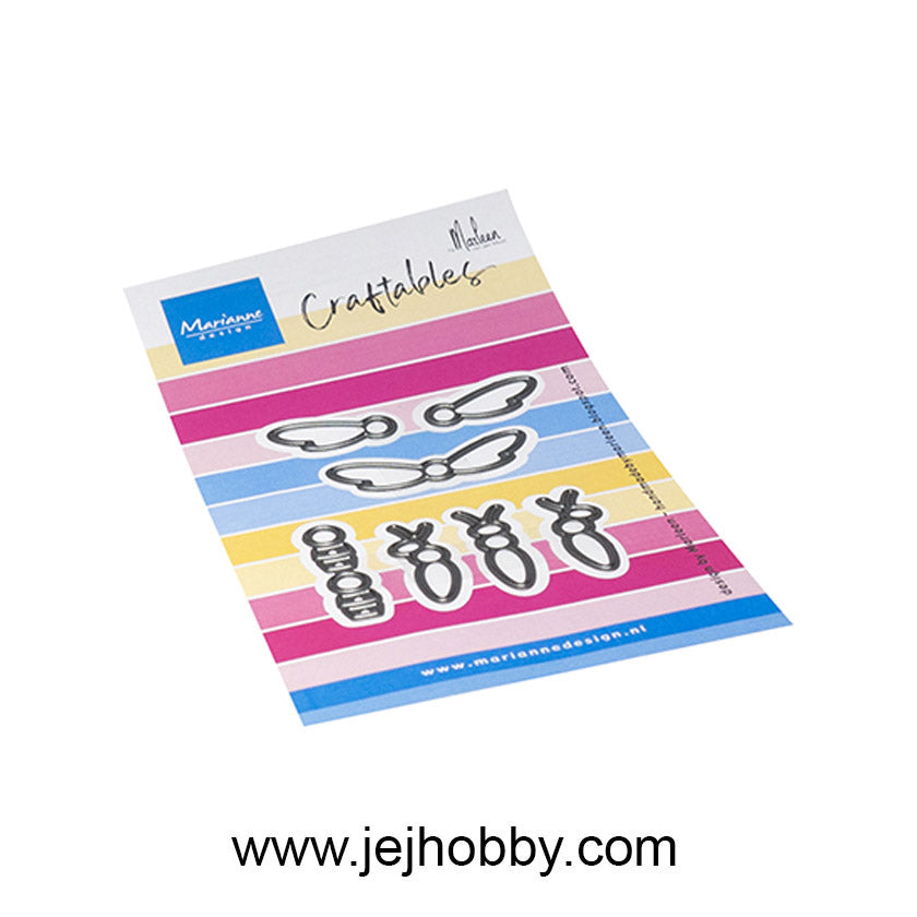 CR1680, Bees by Marleen craftables, marianne design, jej hobby