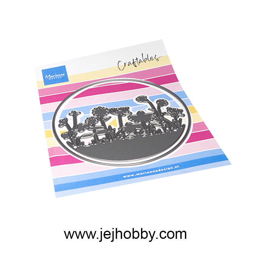 CR1684 Silhouette Flower meadow