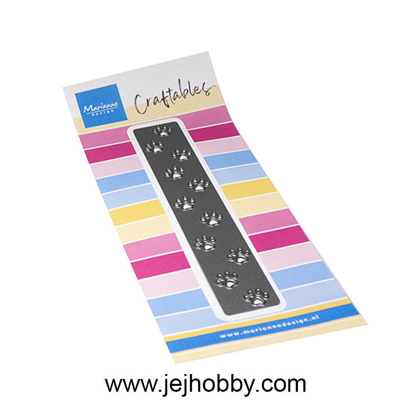 CR1687, Paw trail, craftable, Marianne design, jej hobby