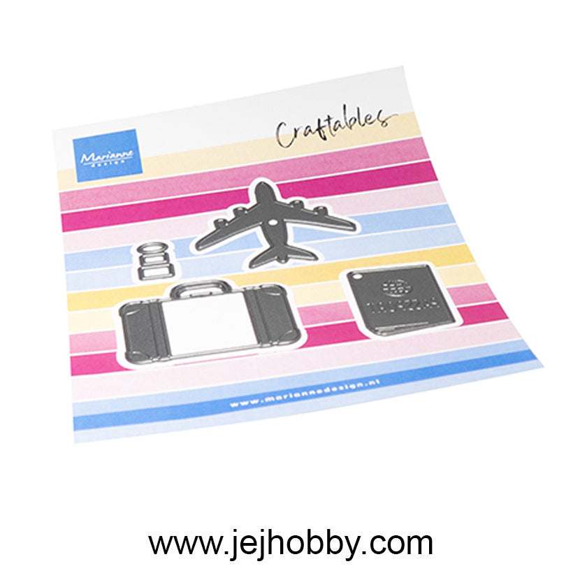 CR1696, Travel essentials, Craftable, Marianne design, jej hobby