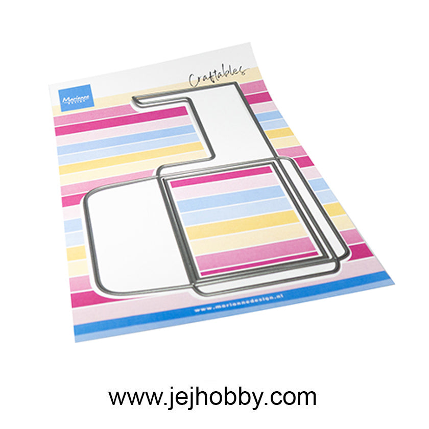 CR1699, Giftcard envelope Craftable, Marianne design, jej hobby