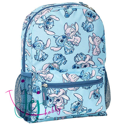 Disney Stitch en Angel backpack 33cm, optioneel met naam