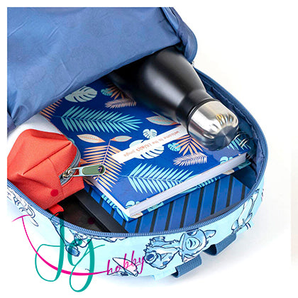 Disney Stitch en Angel backpack 33cm, optioneel met naam