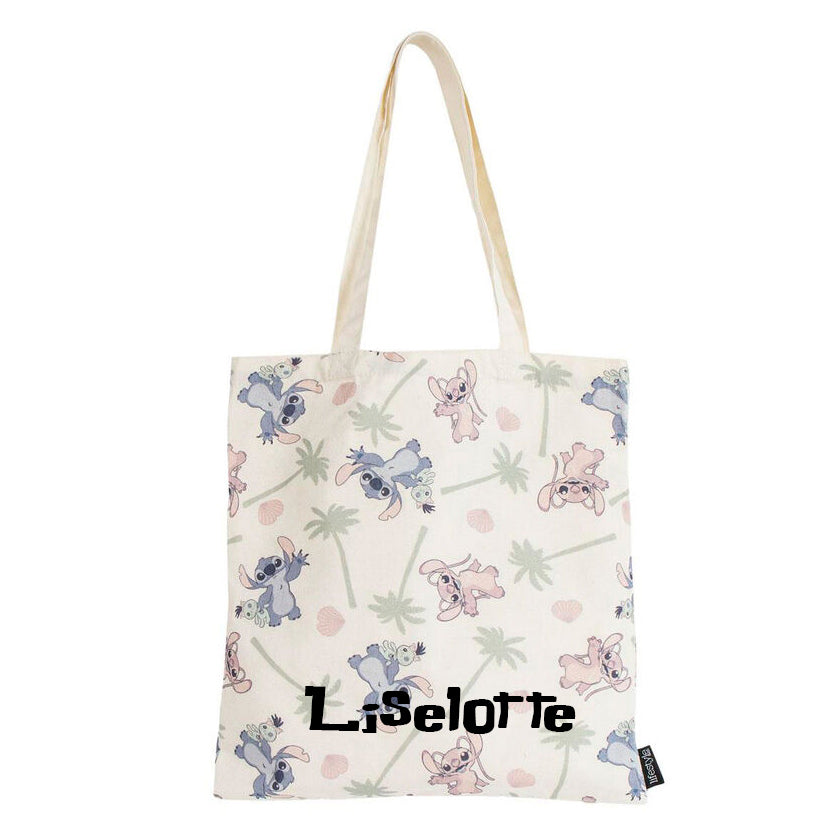 Disney Stitch, v3 shopping bag feature naam, jej studio