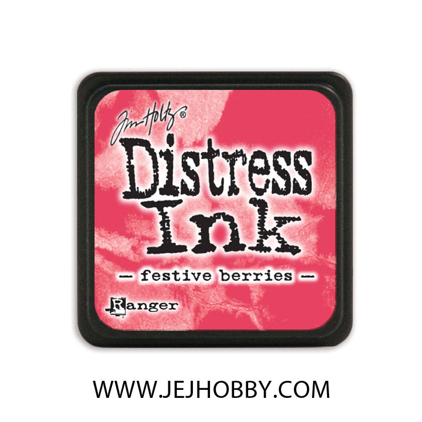 Distress Mini Ink, festive berries, jej hobby