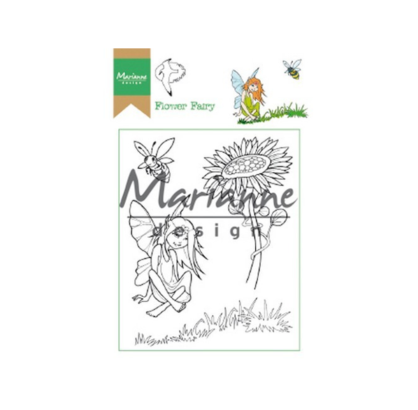 Clear stamps Marianne design Flower fairy