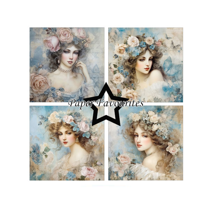 PF269 Vintage ladies blue