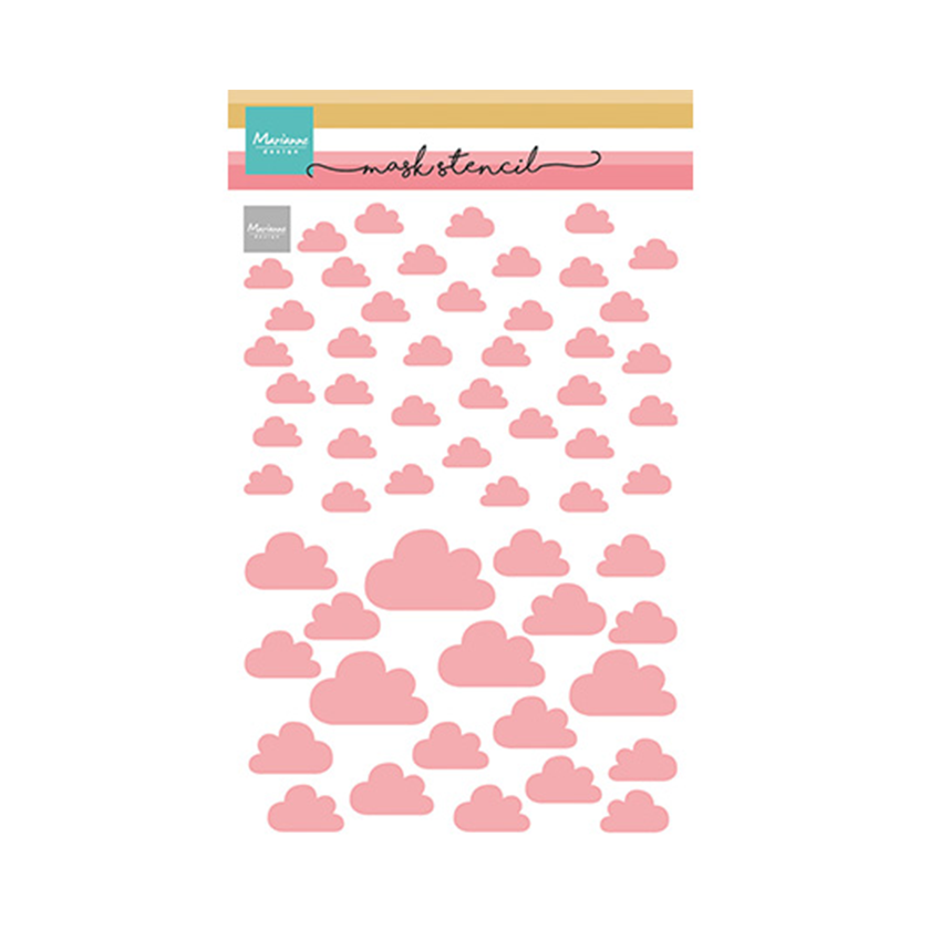 Marianne design Mask Stencil, Clouds