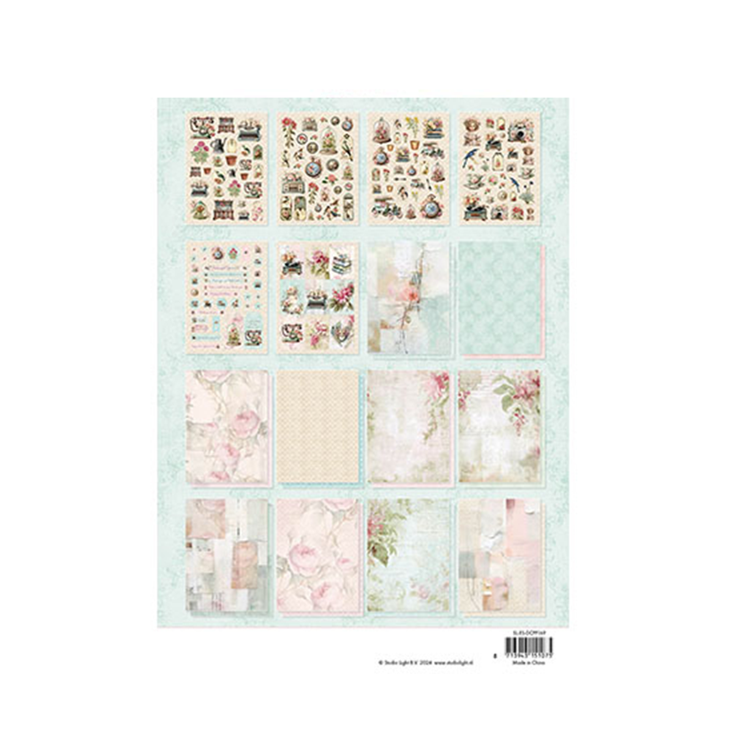 DCPP169 Die-cut Paper Pad Shabby chic