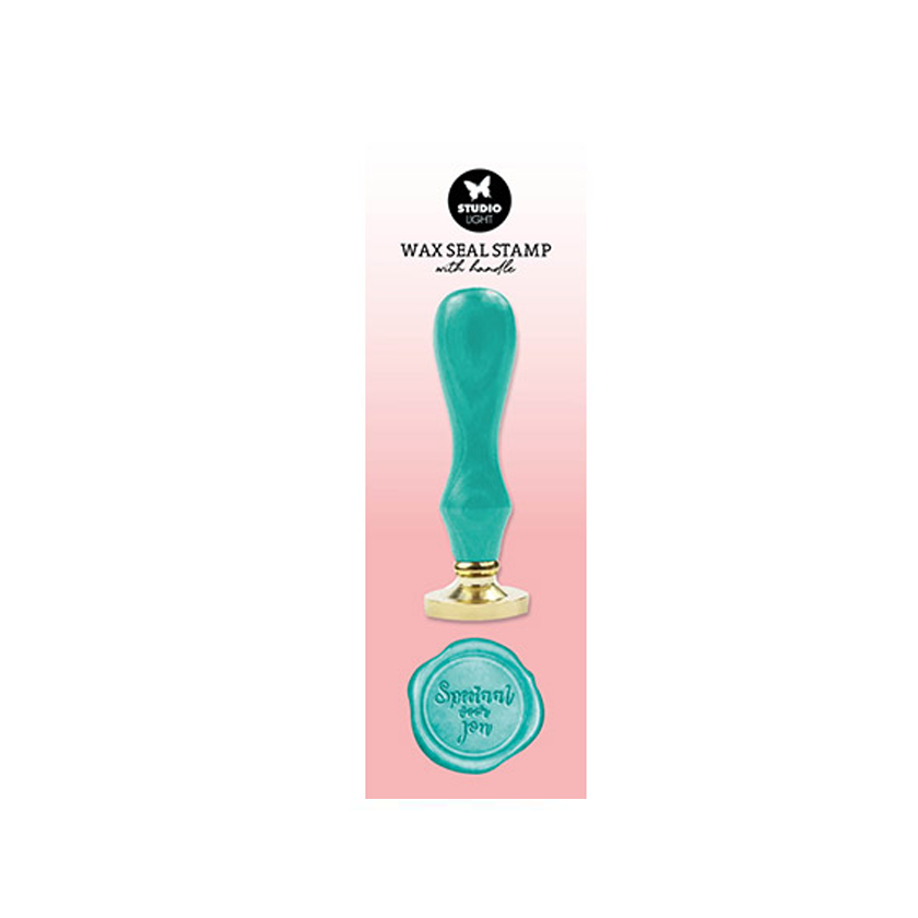 Studio Light Wax Stamp Turquoise Speciaal voor jou