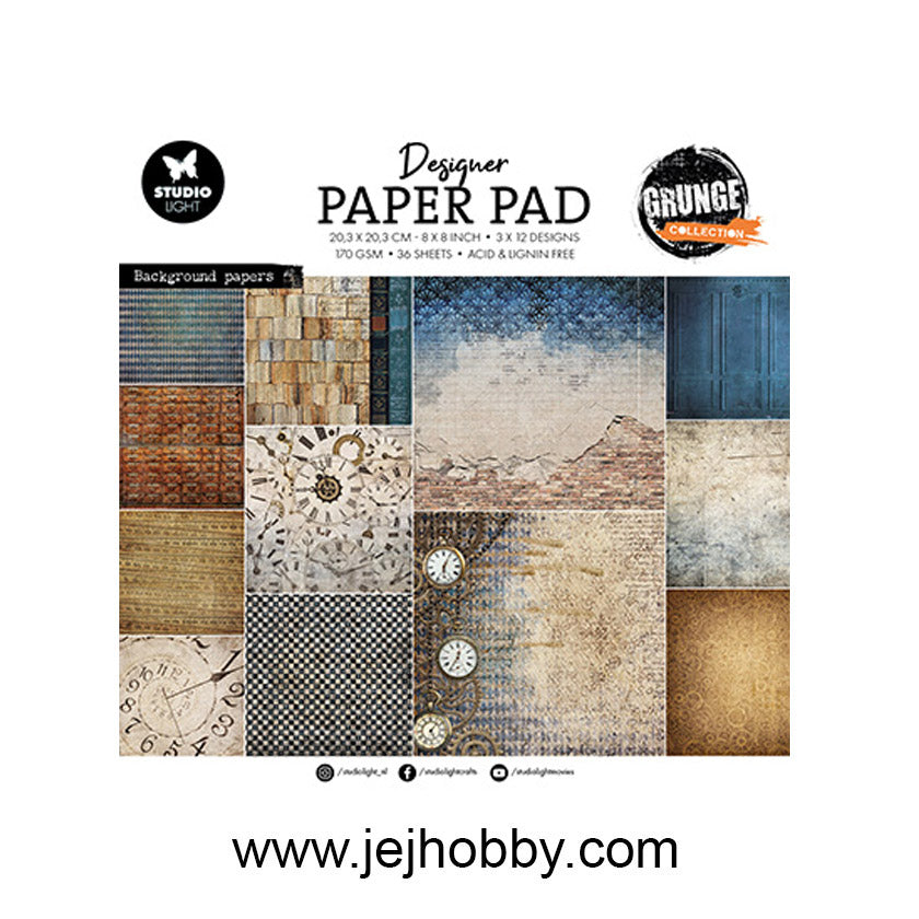 DPP313 Paper Pad Background Grunge Collection