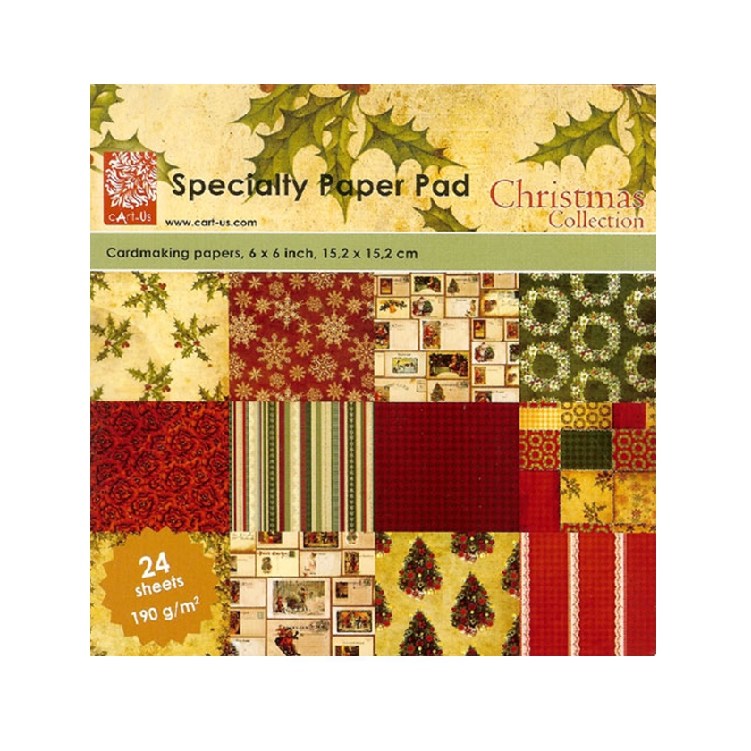 Cart-Us speciality paperpad christmas collection