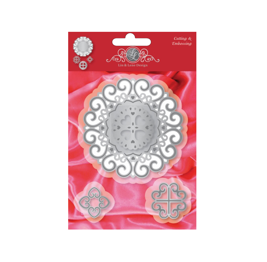 1201/0076 frame rond met hart