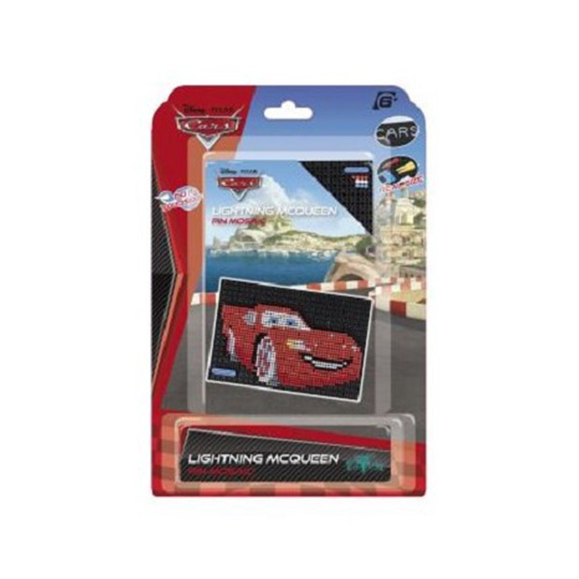 Totum pin mosaic Lightning McQueen