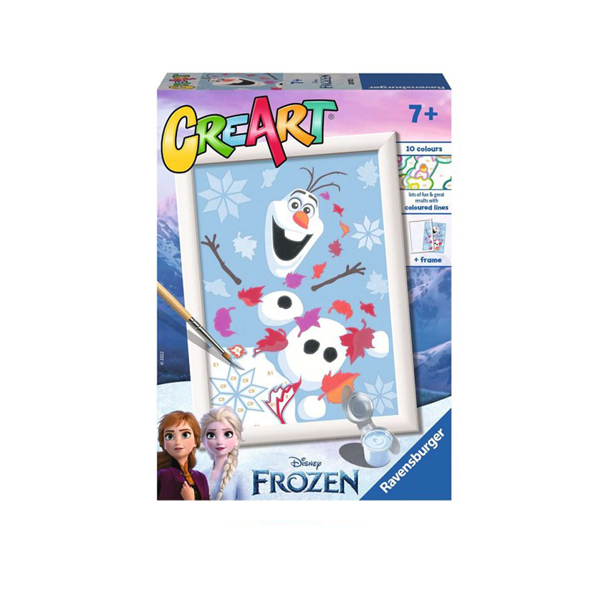 201723. Ravensburger. CreArtDisney Frozen Cheerful Olaf. jej hobby