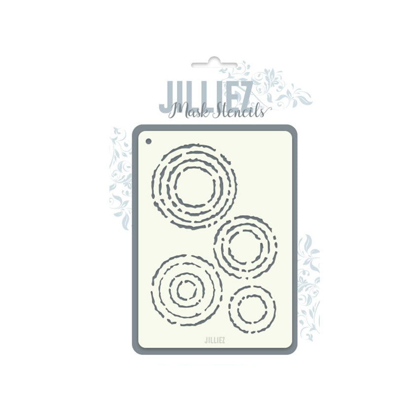 Jilliez mask stencils cirkels