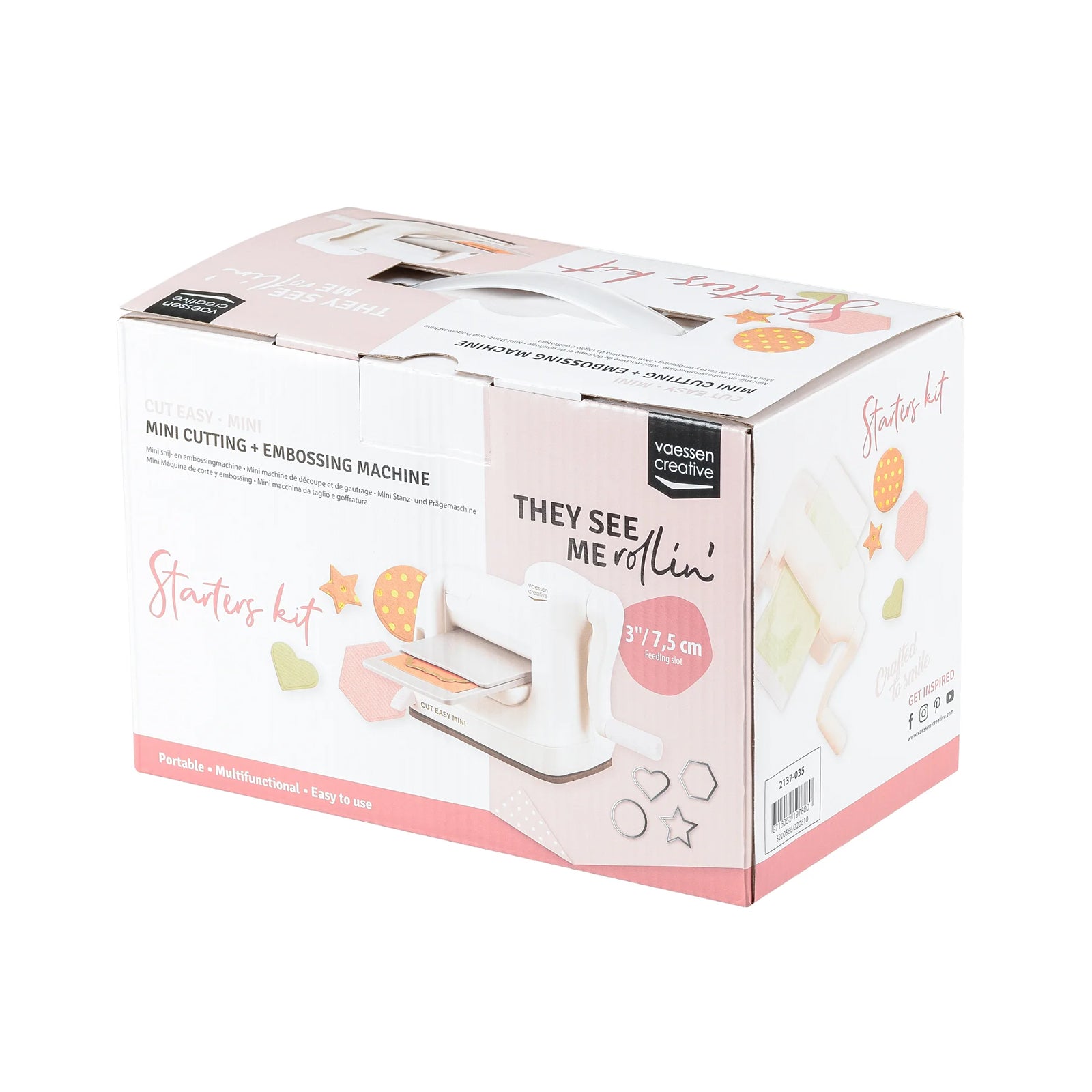 Cut Easy Mini Snij- en Embossingmachine