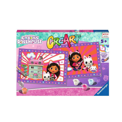 237159. Ravensburger. CreArt Gabby's Dollhouse. jej hobby