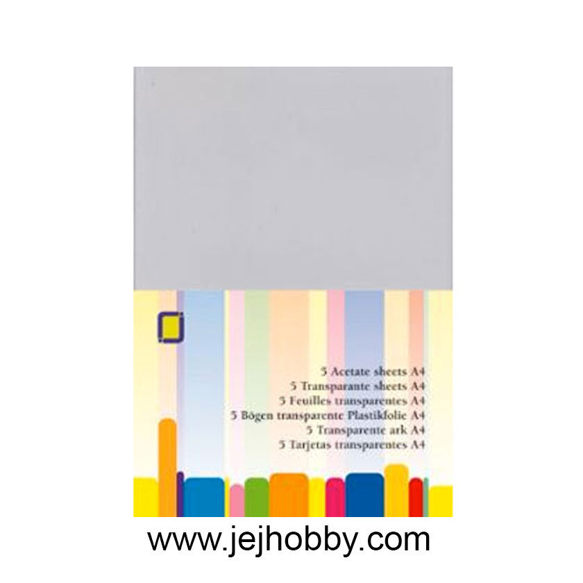 3.1000 acetate sheets A4 jeje, jej hobby