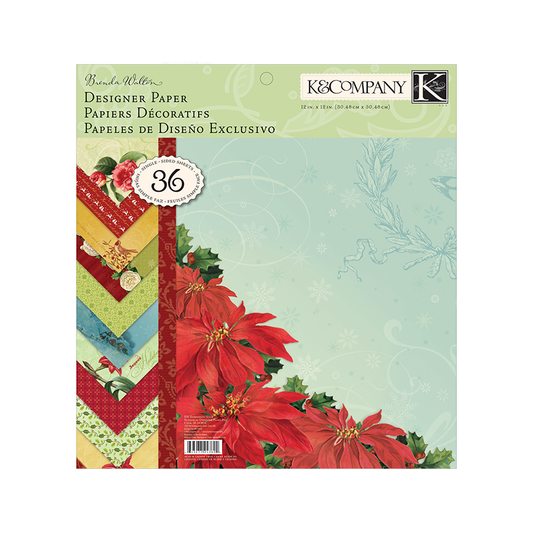 K&Compagny Designer paper evergreen