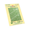 35.9082, Leane-creatief, embossing folder, wax seal Nature, jej hobby