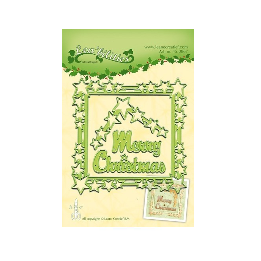 45.0867 Star christmas frame