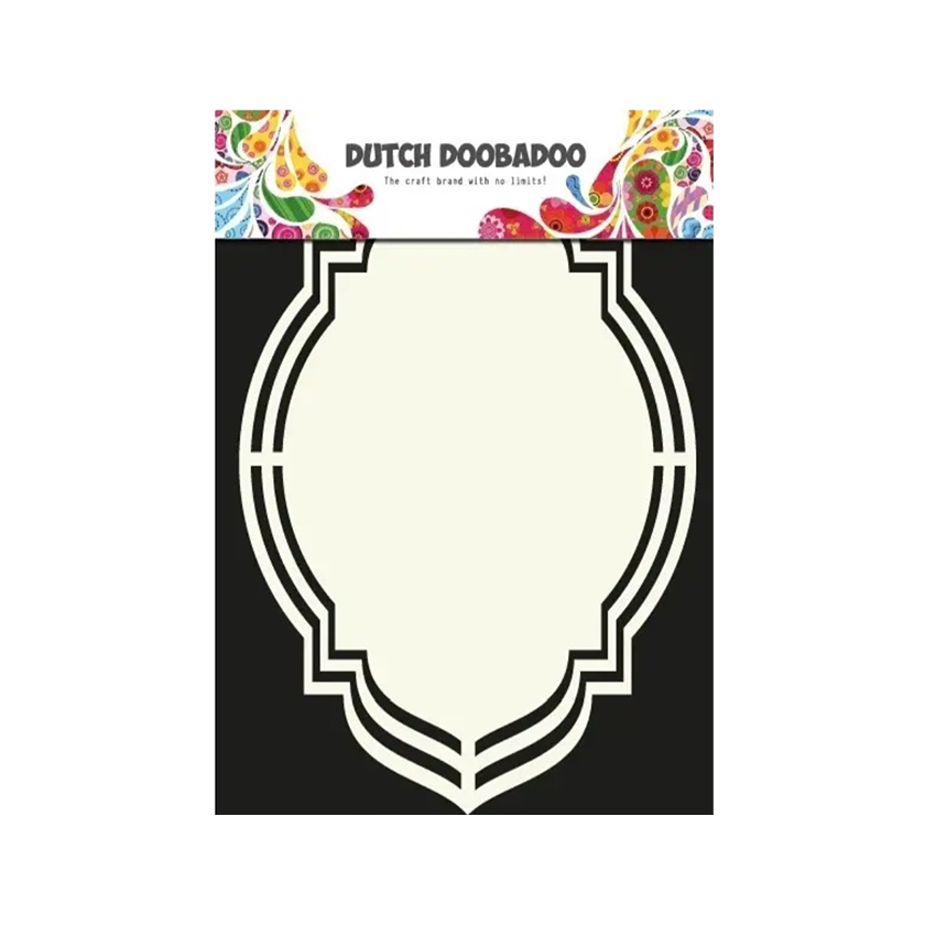 Dutch doobadoo dutch shape art label