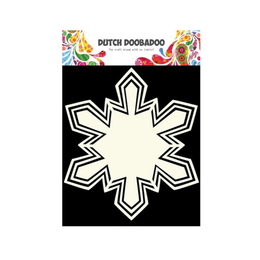 Dutch doobadoo Dutch shape art Snowstar