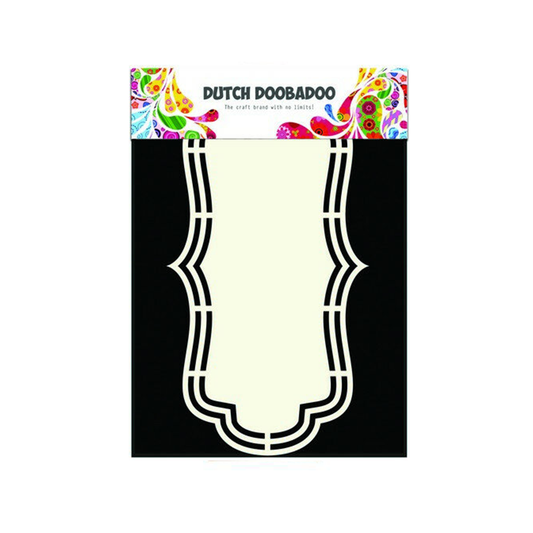 Dutch doobadoo dutch shape art label A5