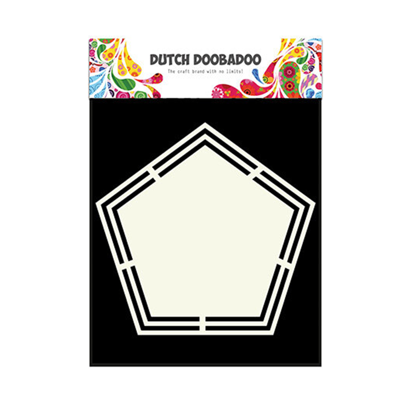 Dutch doobadoo dutch shape art pentagon