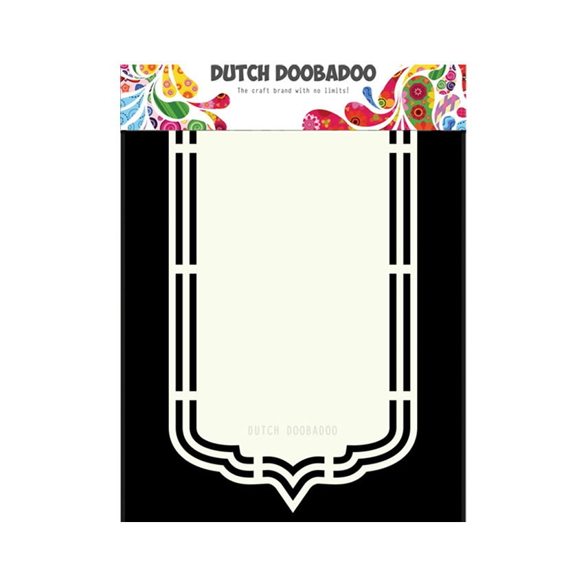 Dutch doobadoo dutch shape art bookmark