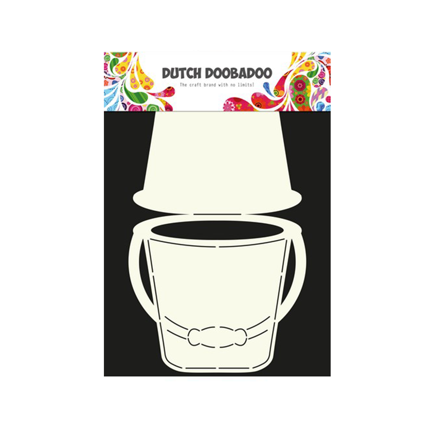 Dutch doobadoo Dutch card art bucket A4