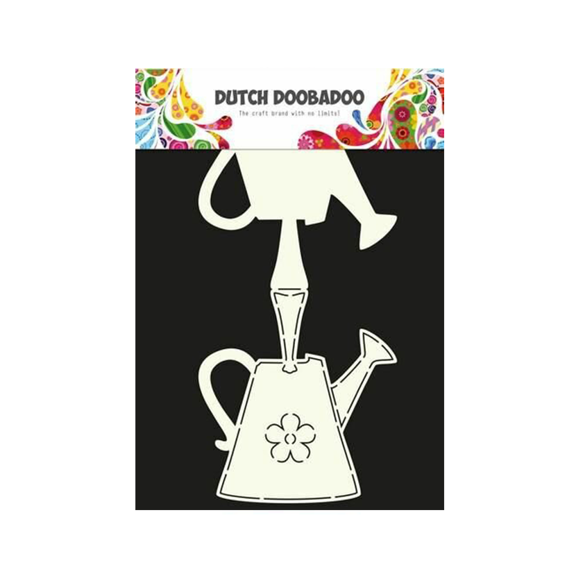 Dutch doobadoo Dutch card art Watering can