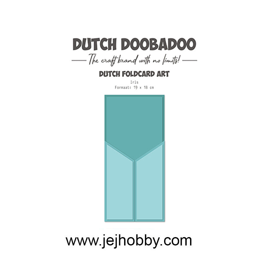 470.784.355 Dutch foldcard art Iris Dutch-doobadoo voor het maken van kaarten.