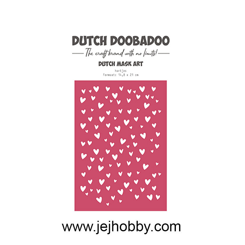 470.784.360, Dutch mask art Hartjes, Dutch doobadoo, jej hobby